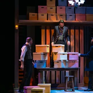 From left: Matt Reece, Thomas Azar, and Christopher Joel Onken